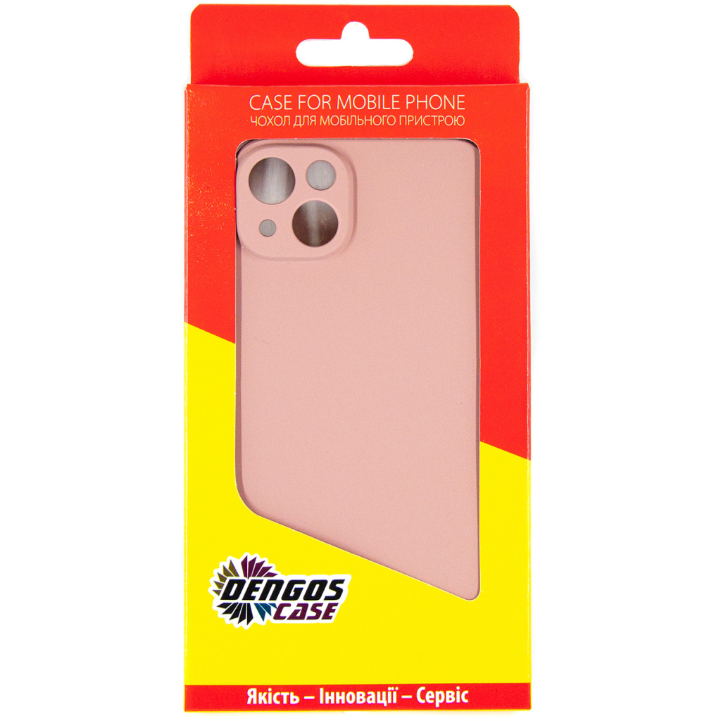 Чохол до мобільного телефона Dengos Soft iPhone 14 Plus (pink) (DG-TPU-SOFT-12) - зображення 5