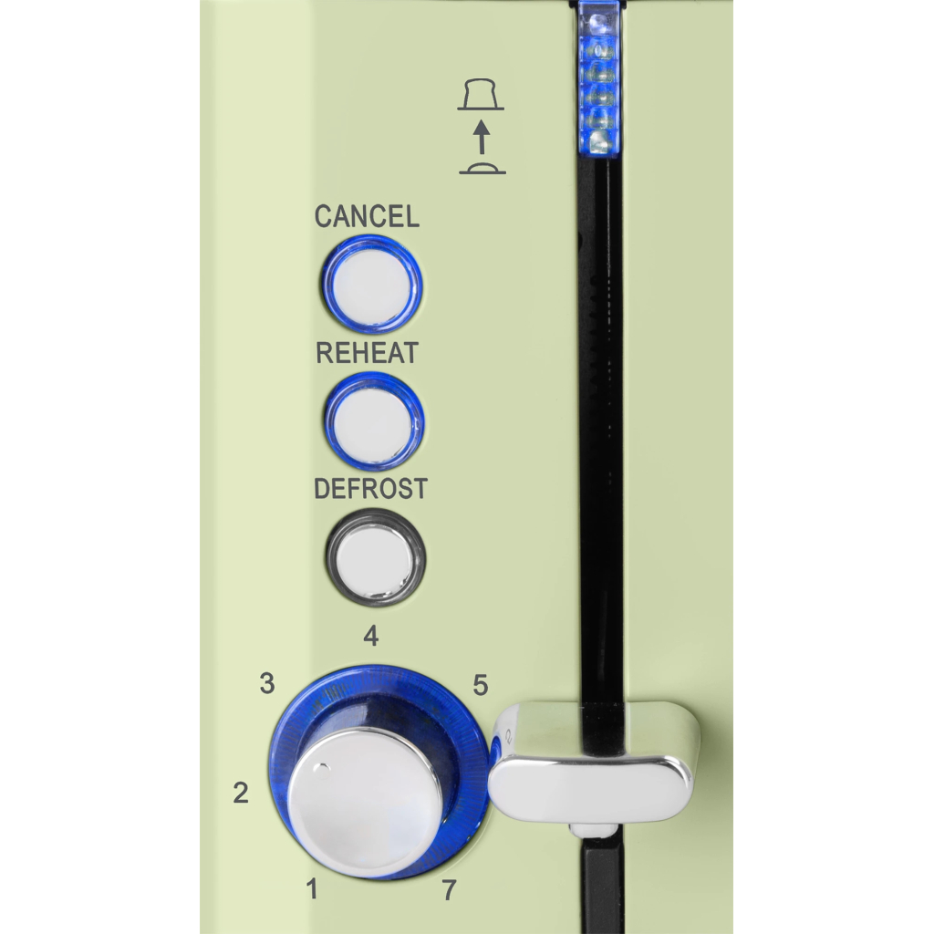 Тостер ECG ST 2766 Vintage Olive - изображение 6