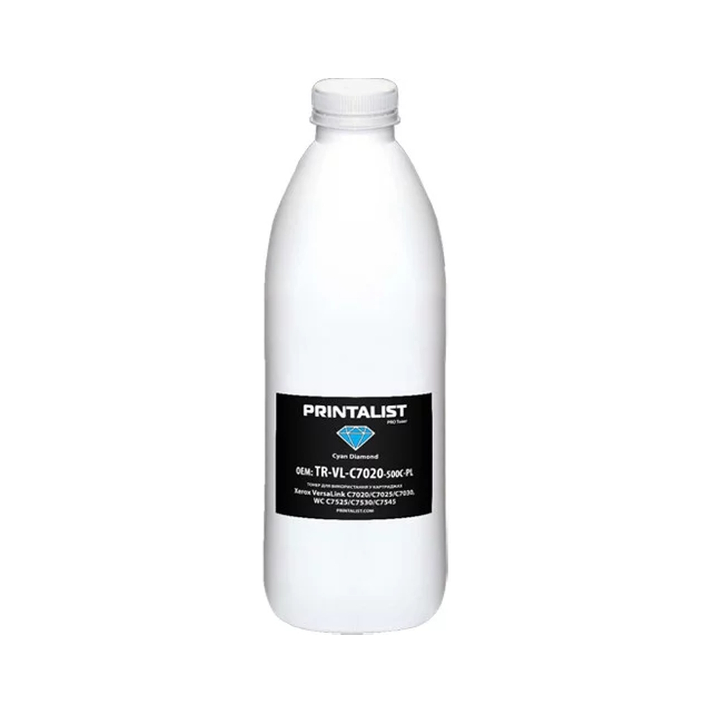 Тонер Printalist Xerox Ph 6510, 500g Cyan (TR-VL-C500-500C-PL) - зображення 1