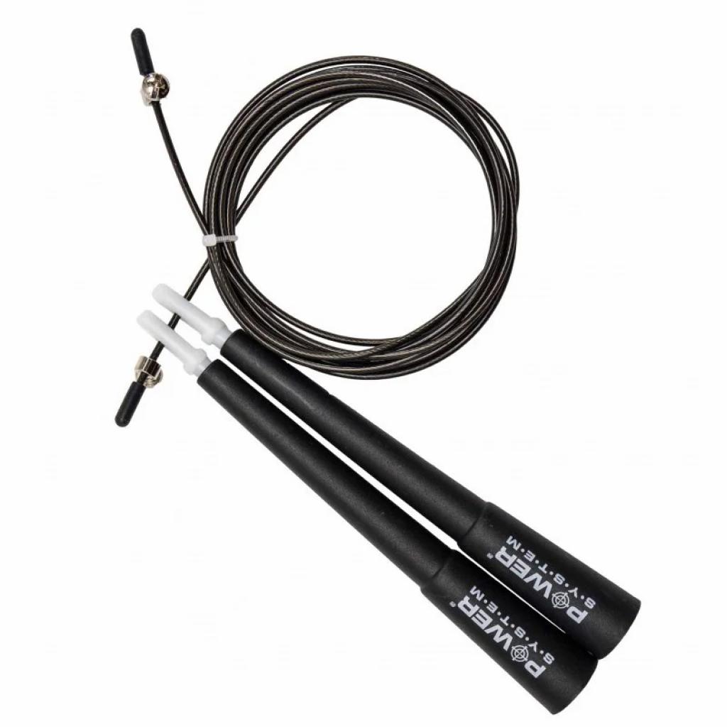 Скакалка Power System Ultra Speed Rope PS-4033 Black (PS-4033_Black) - зображення 1