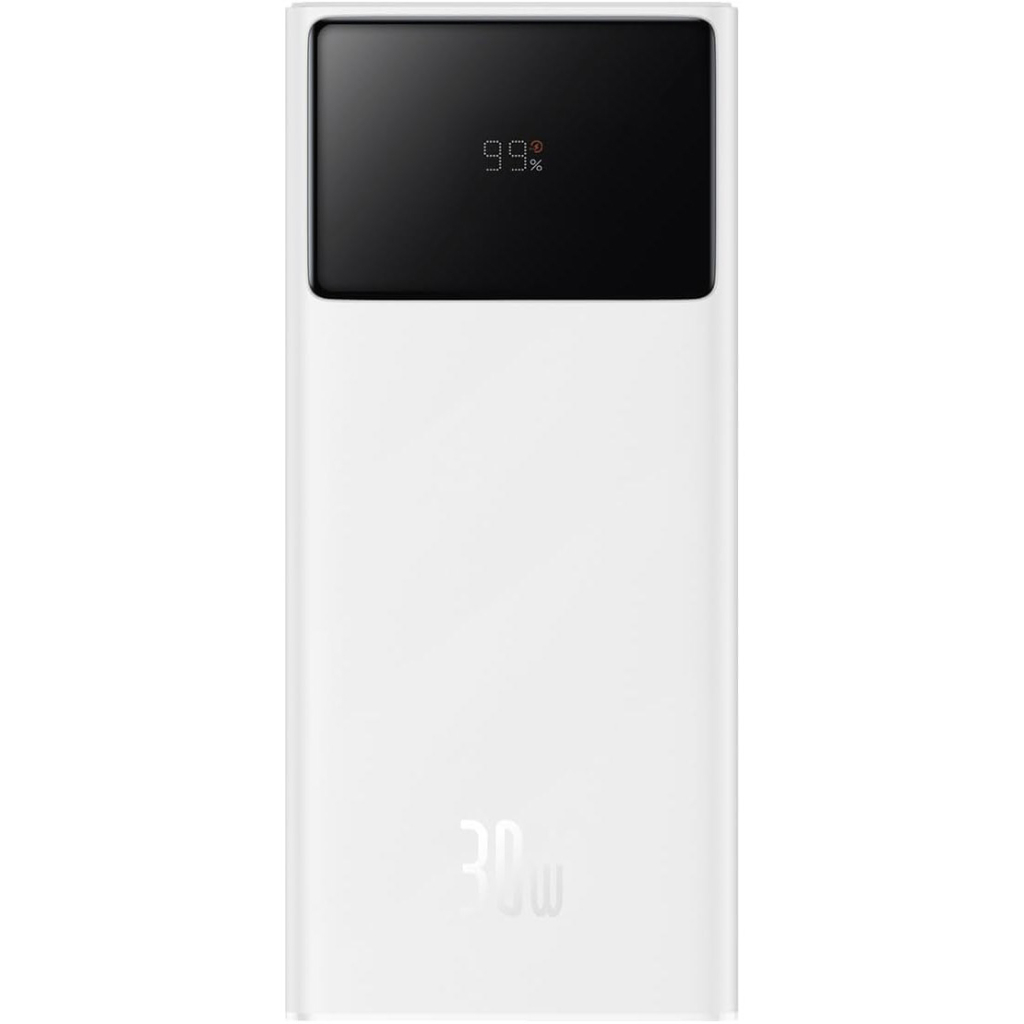 Батарея універсальна Baseus Star-Lord 20000mAh 30W OE, white (P10022904213-00) - зображення 1