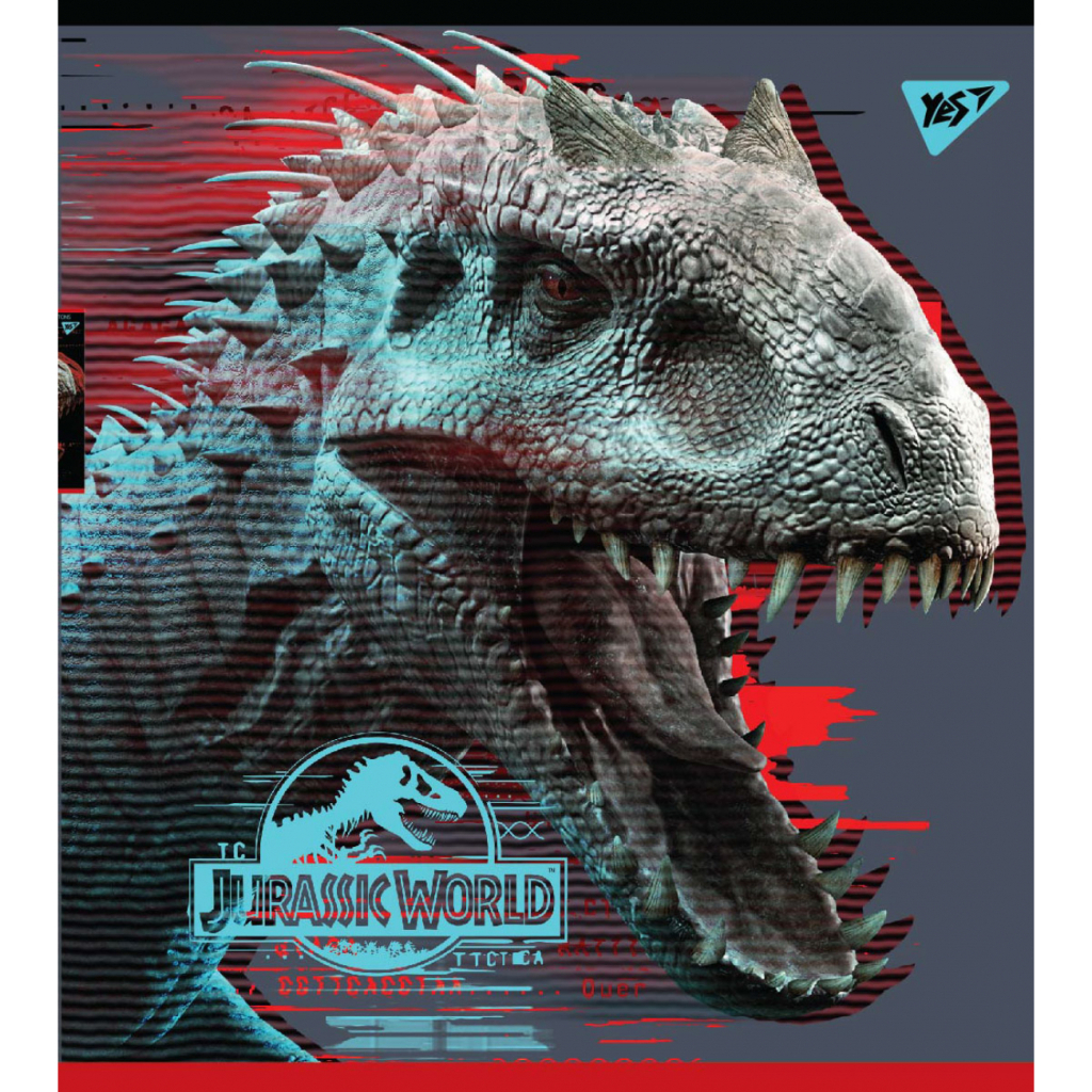 Зошит Yes А5 Jurassic World Science Gone Wrong 18 аркушів клітинка (765317) - зображення 1