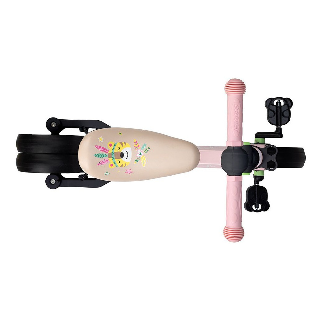 Біговел MoMi Loris 3 в 1 велосипед Pink (ROBI00039) - зображення 10