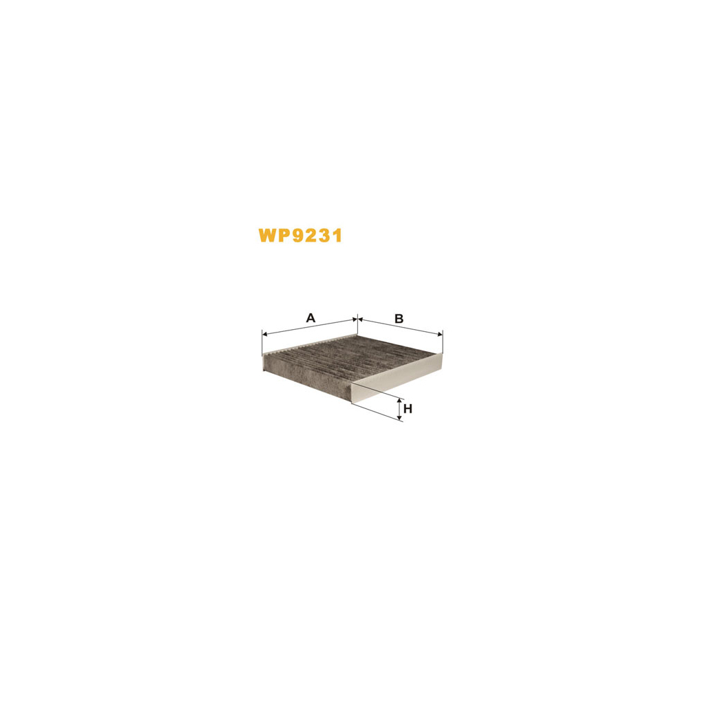 Фільтр салону Wixfiltron WP9231 - зображення 1