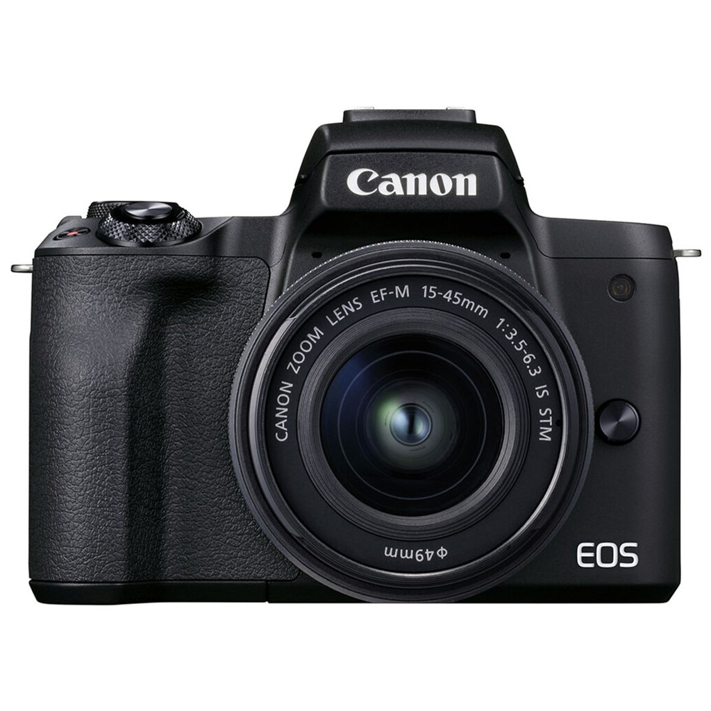 Цифровий фотоапарат Canon EOS M50 Mk2 + 15-45 IS STM VLogger Kit Black (4728C050) - зображення 2