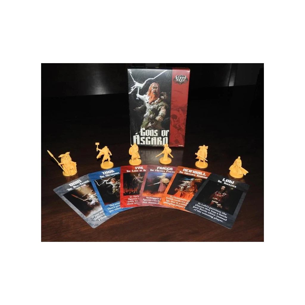 Настільна гра CMON Limited Blood Rage: Gods of Asgard (Кров і Лють: Боги Асгарда) доповнення англ. (889696002815) - зображення 2