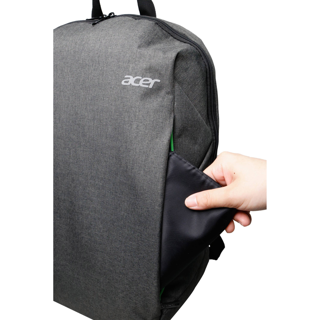 Рюкзак для ноутбука Acer 15.6" URBAN GREY/GREEN (GP.BAG11.034) - зображення 9