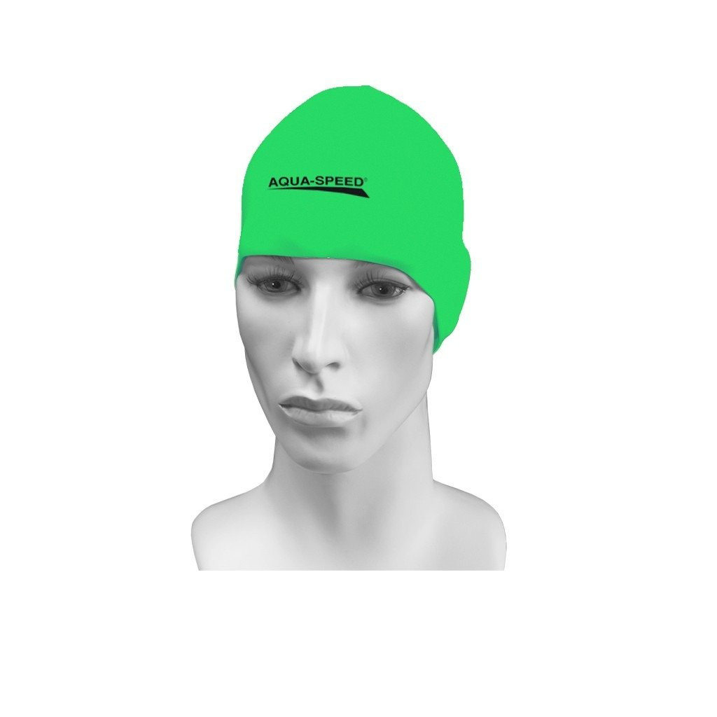 Шапка для плавання Aqua Speed Racer 123-11 2951 зелений Уні OSFM (5908217629517) - изображение 1