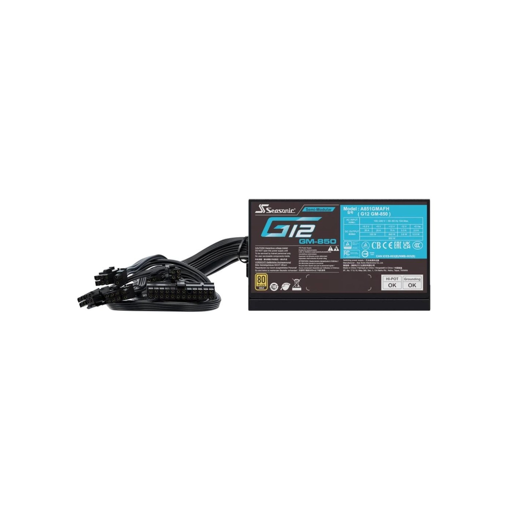 Блок живлення Seasonic 850W (G12 GM-850) - зображення 3