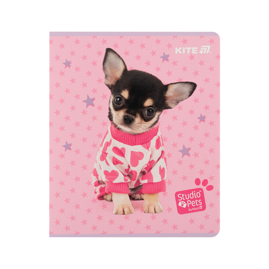 Зошит Kite Studio Pets, 24 аркуші, клітинка (SP25-238) - изображение 3