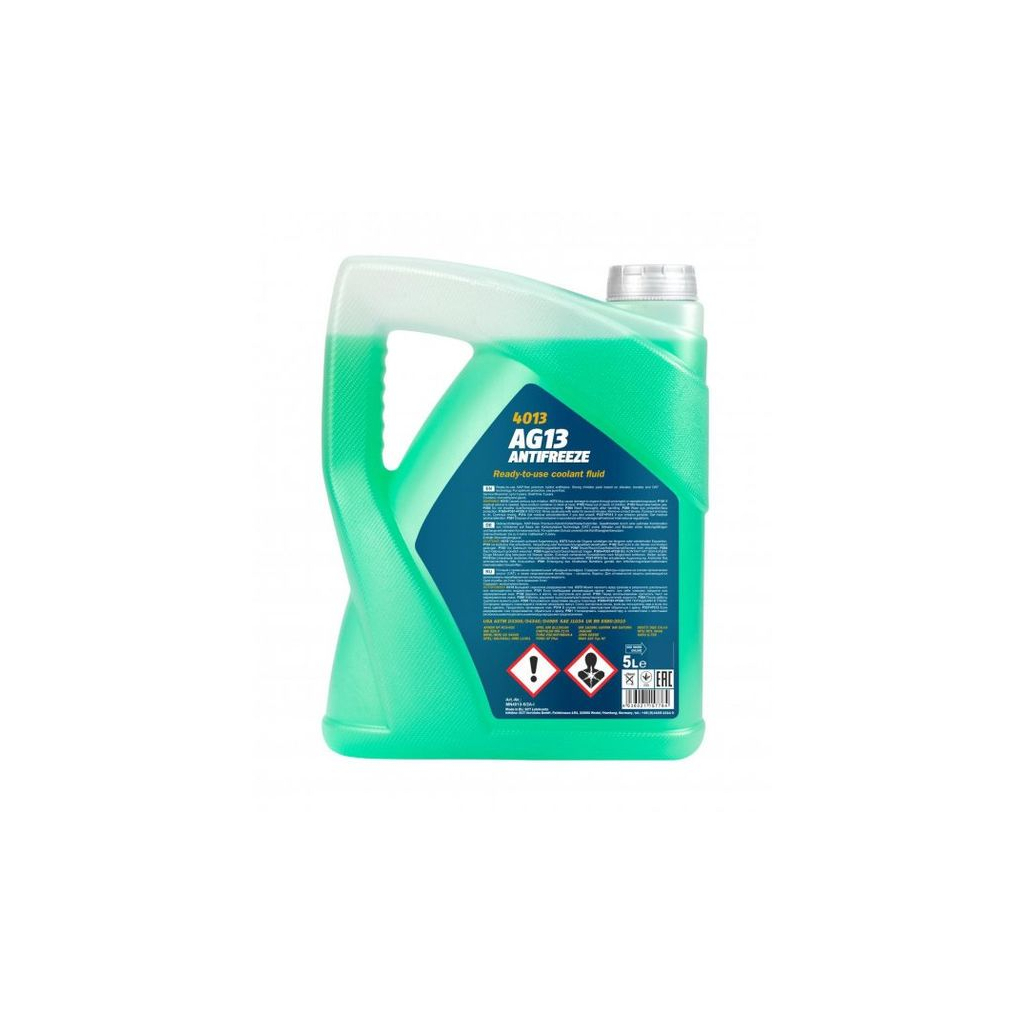 Антифриз Mannol AG 13 (-40) Hightec зел, 5л (MN4013-5) - зображення 2
