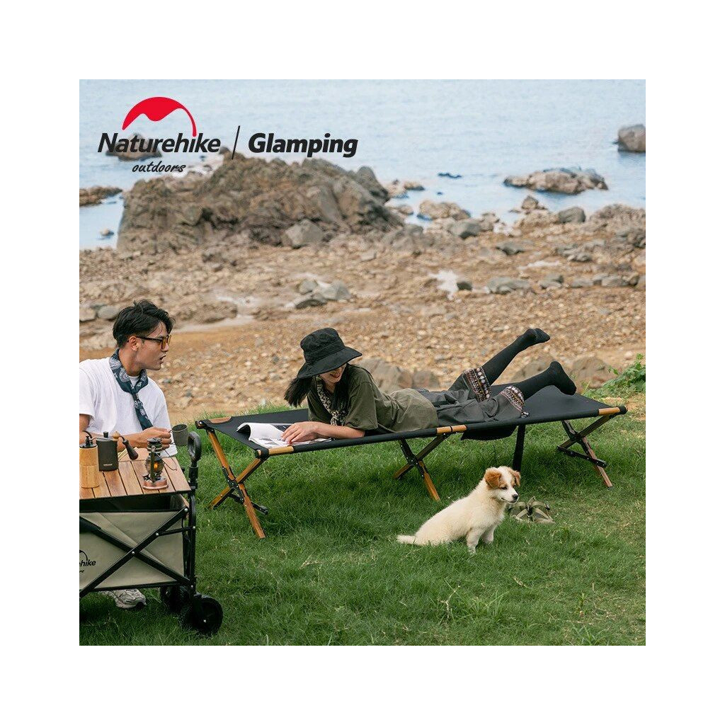 Розкладачка Naturehike XJC03 NH19X003-C Oxford Beige (6927595749616) - зображення 3