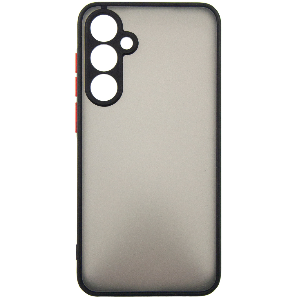 Чохол до мобільного телефона Dengos Matte Samsung Galaxy S23 FE (black) (DG-TPU-MATT-131) - зображення 1
