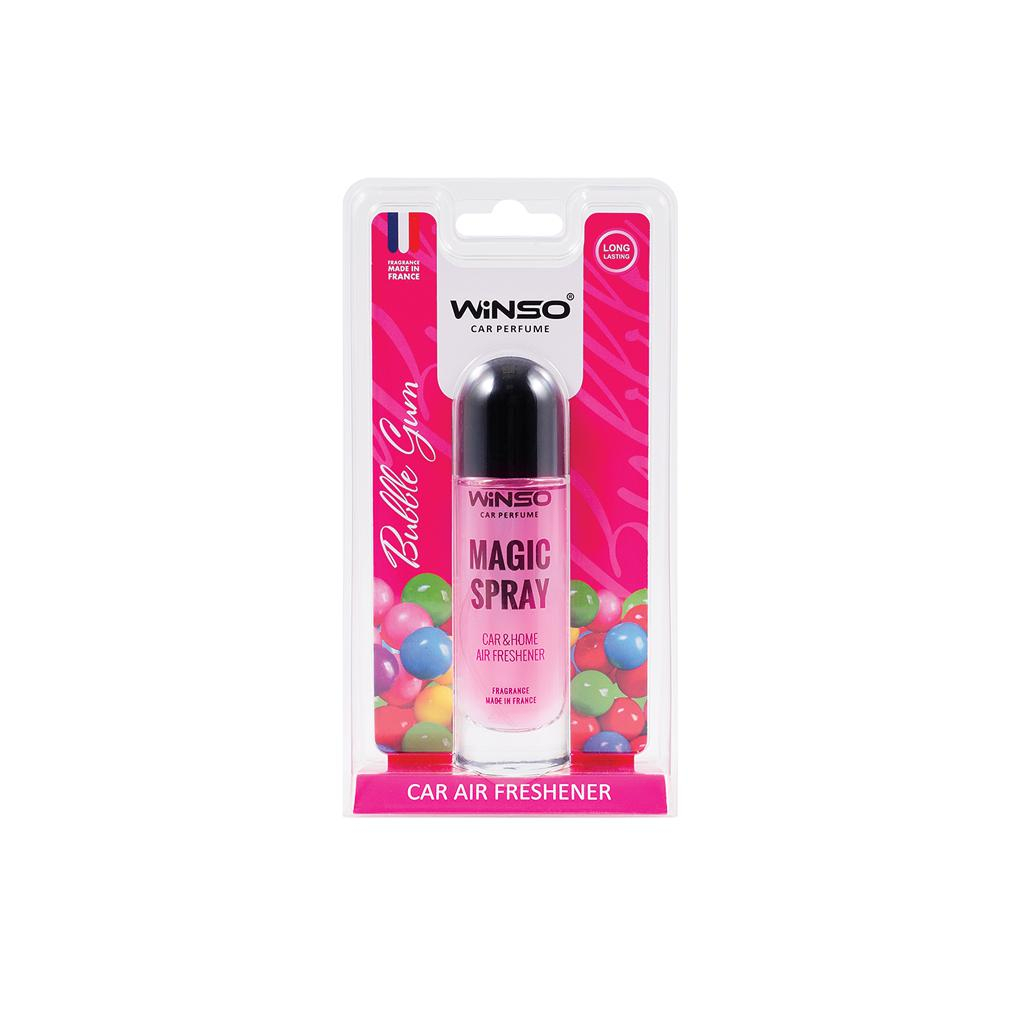 Ароматизатор для автомобіля WINSO Magic Spray Bubble Gum 30мл (534140) - зображення 1