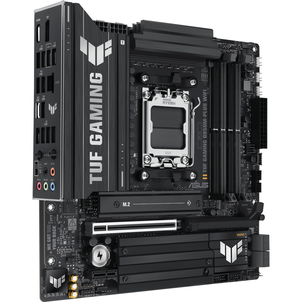 Материнська плата ASUS TUF GAMING B850M-PLUS WIFI - зображення 2