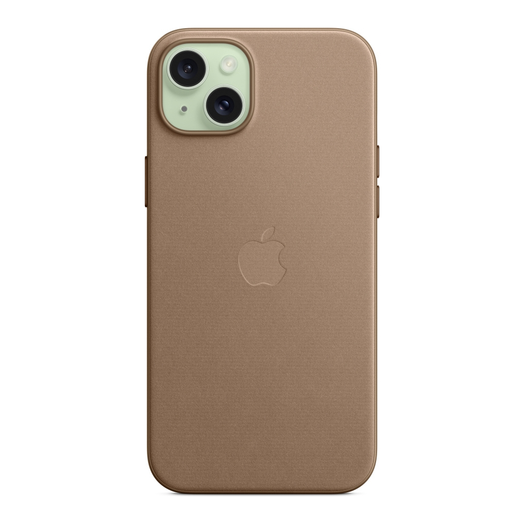 Чохол до мобільного телефона Apple iPhone 15 Plus FineWoven Case with MagSafe Taupe (MT473ZM/A) - зображення 4
