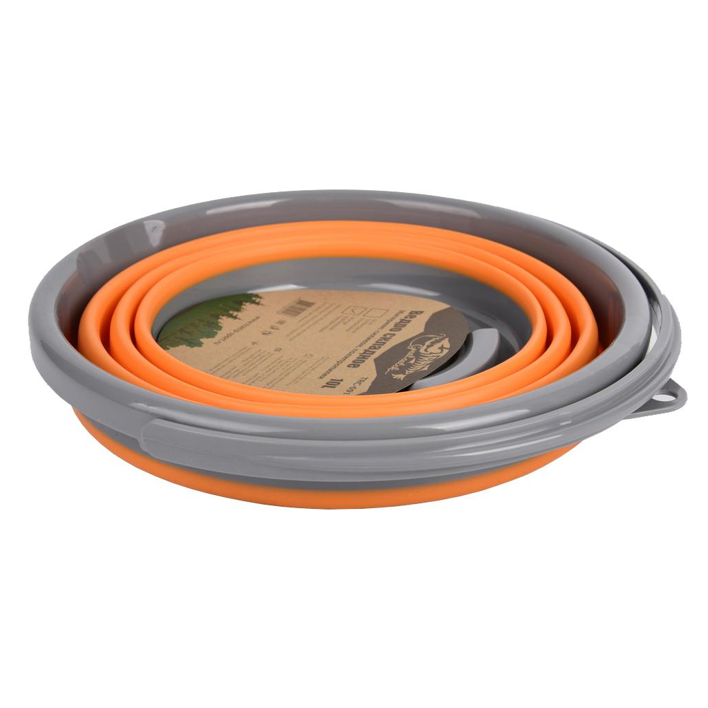 Відро складне Tramp 10L orange (TRC-091-orange) - зображення 2