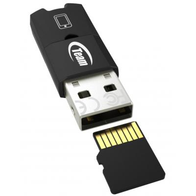 USB флеш накопичувач Team 8GB M141 Black USB 2.0 OTG (TUSDH8GCL1036) - зображення 5
