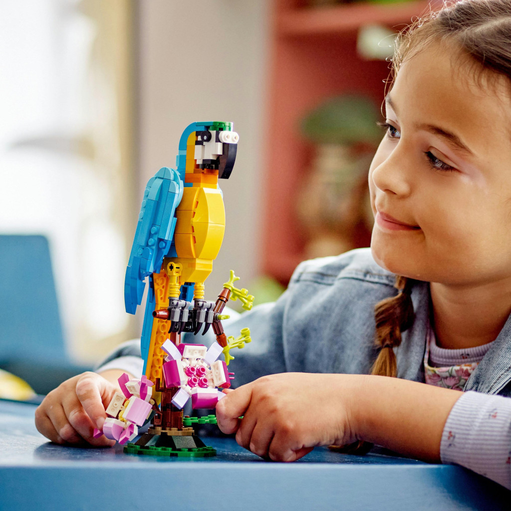 Конструктор LEGO Creator Екзотичний папуга 253 деталі (31136) - зображення 6