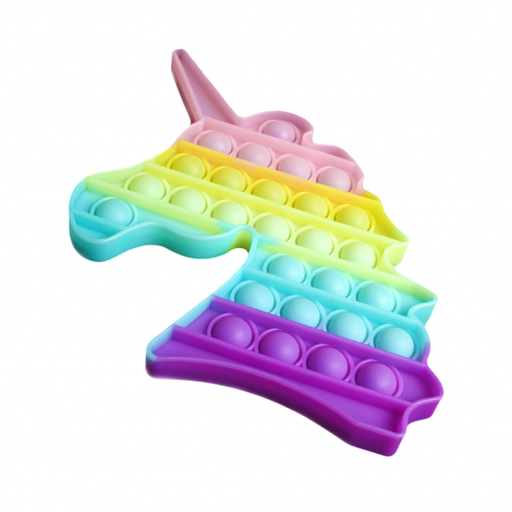 Антистрес Sibelly антистрес Pop It Unicorn Glow in Dark (SB-PPIT-UNCRN-GD) - зображення 2