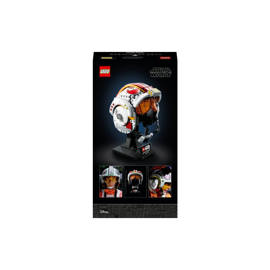 Конструктор LEGO Star Wars Шолом Люка Скайуокера (Червоний-5) 675 деталей (75327) - зображення 9