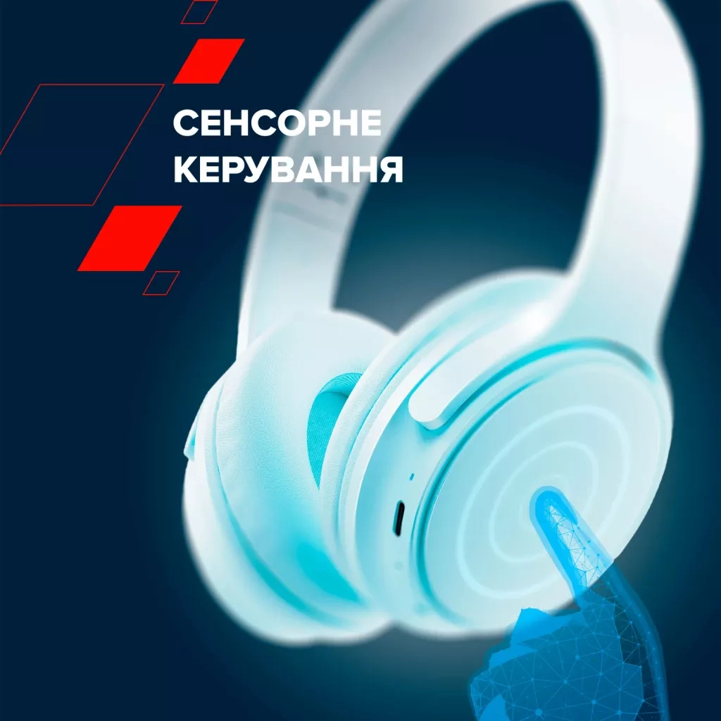 Навушники Canyon OnRiff 4 Bluetooth White (CNS-CBTHS4W) - зображення 5