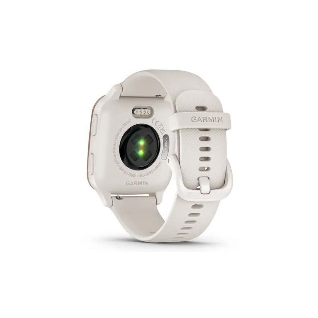 Смарт-годинник Garmin Venu Sq 2, Music, Ivory/Peach Gold (010-02700-11) - зображення 6