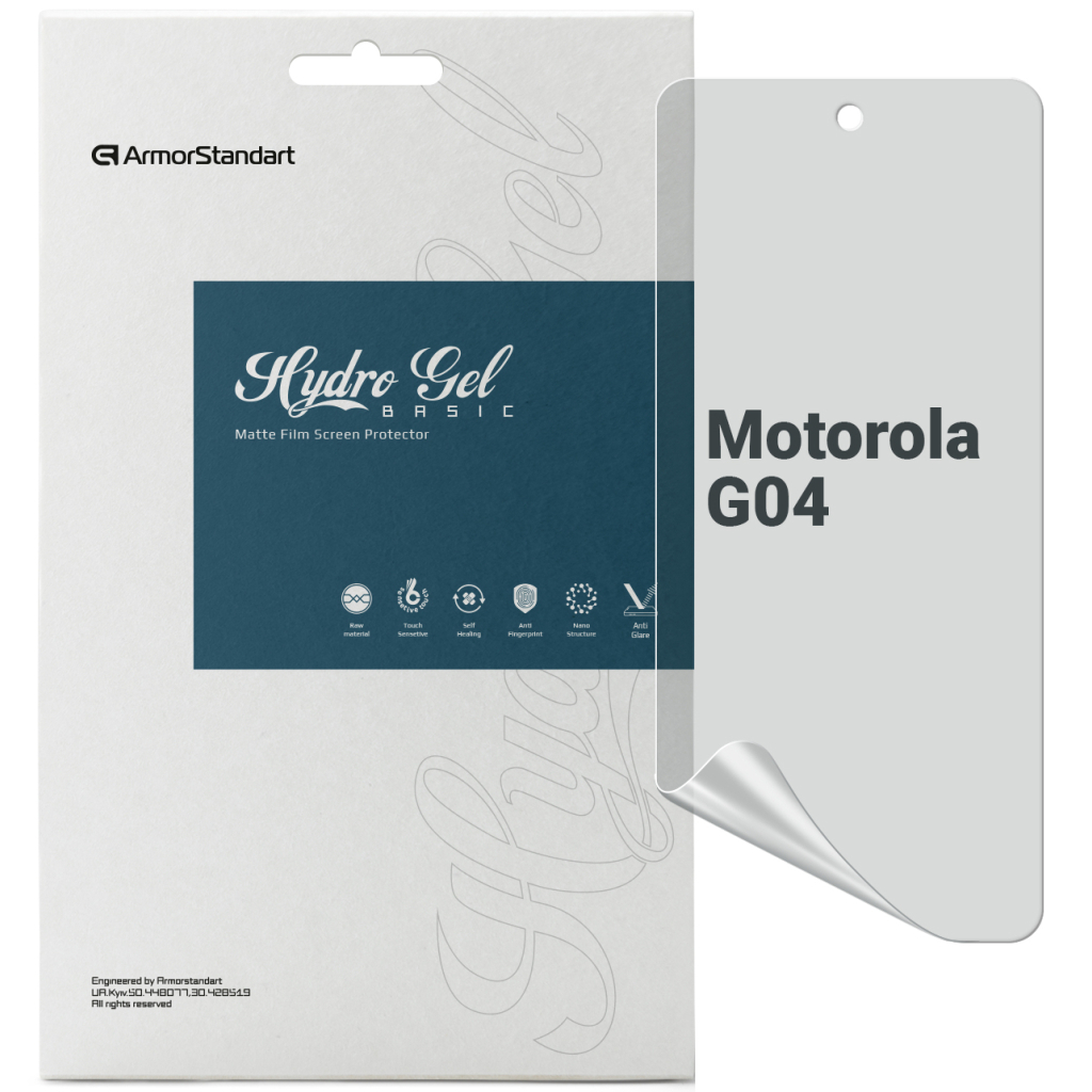 Плівка захисна Armorstandart Matte Motorola G04 (ARM73787) - зображення 1