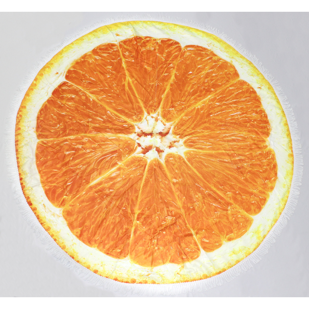 Рушник MirSon пляжний №5065 Summer Time Orange 150x150 см (2200003947731) - зображення 2