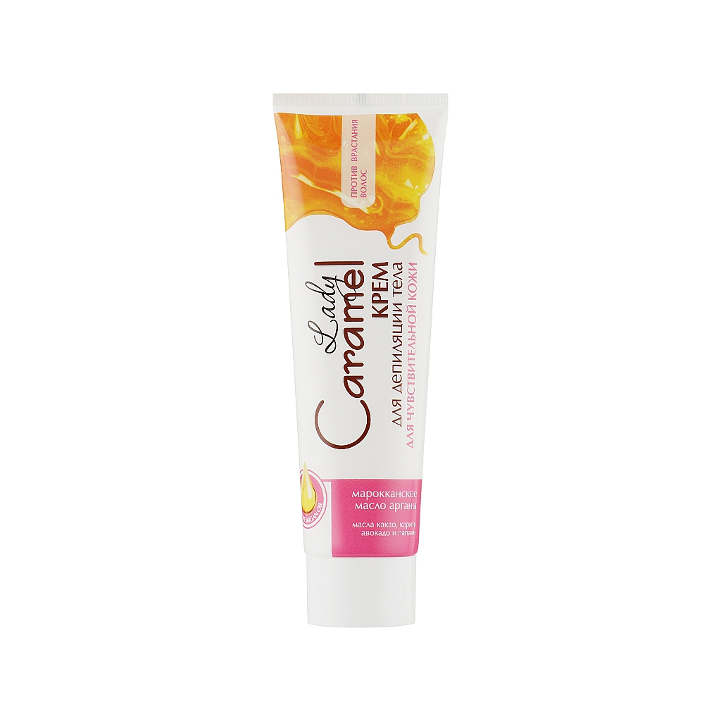 Крем для депіляції Caramel для чутливої шкіри тіла 100 мл (4823015920271) - зображення 2