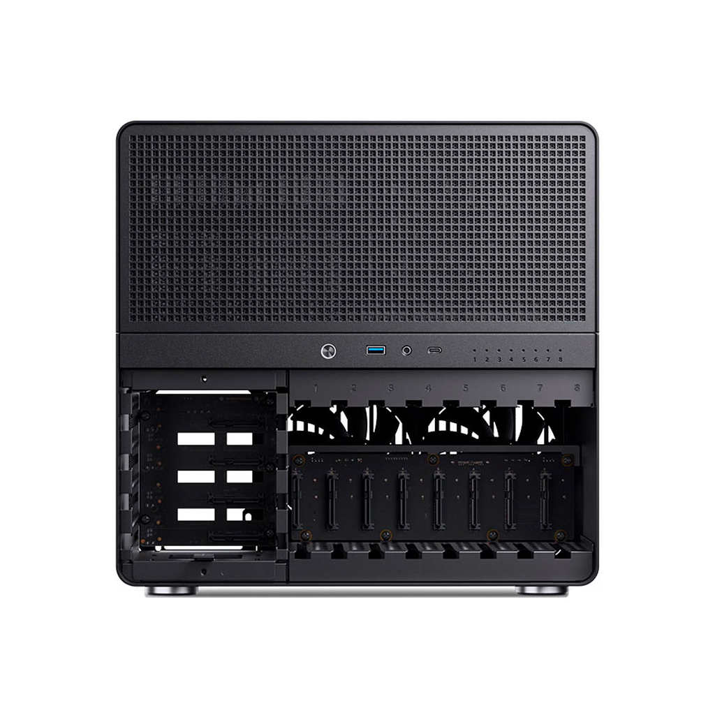 Корпус JONSBO N5 Black - зображення 4