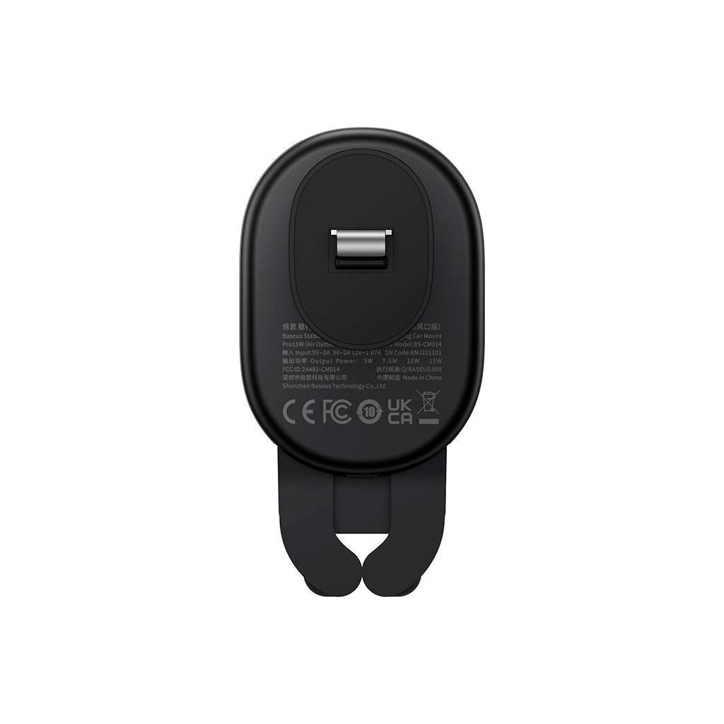 Універсальний автотримач Baseus Wireless Charge Pro 15W (SUWX030001) - изображение 4