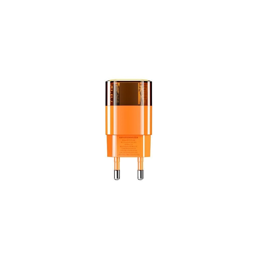 Зарядний пристрій Proda Azeada PD-A88 33W GAN Orange (PD-A88-OR) - зображення 3