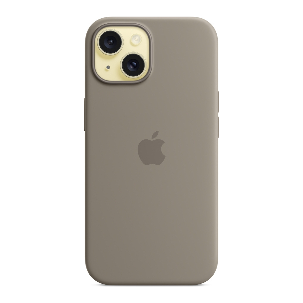 Чохол до мобільного телефона Apple iPhone 15 Silicone Case with MagSafe Clay (MT0Q3ZM/A) - зображення 3
