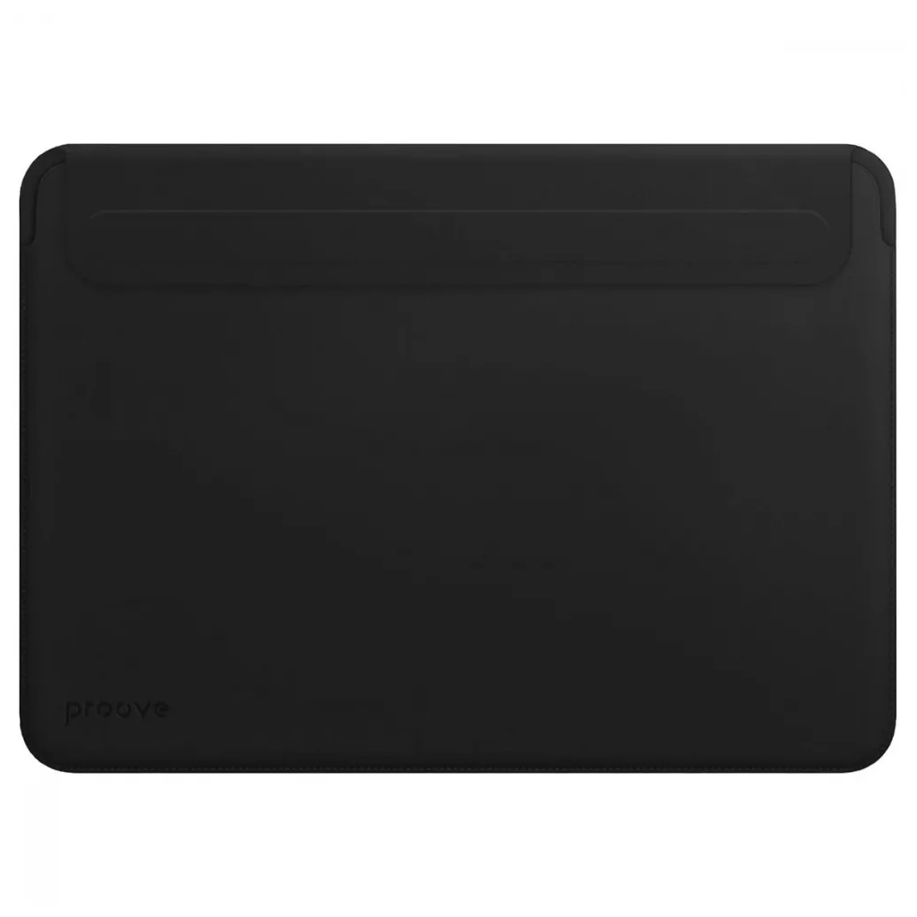 Чохол до ноутбука Proove 15,4/16,2 MacBook Leather Sleeve black (PCLSMB161602) - зображення 1