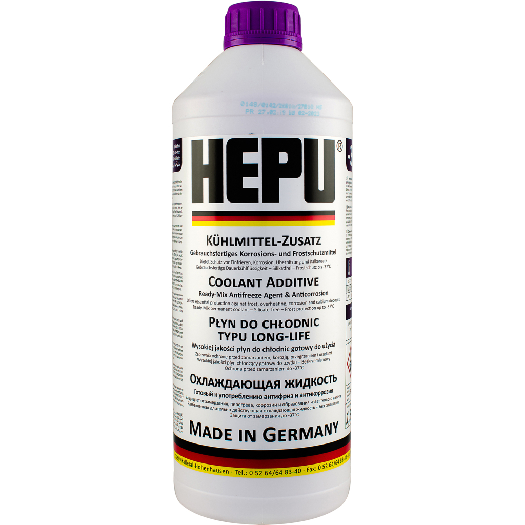 Антифриз HEPU 1.5л purple (P900-RM12-PLUS) - зображення 1