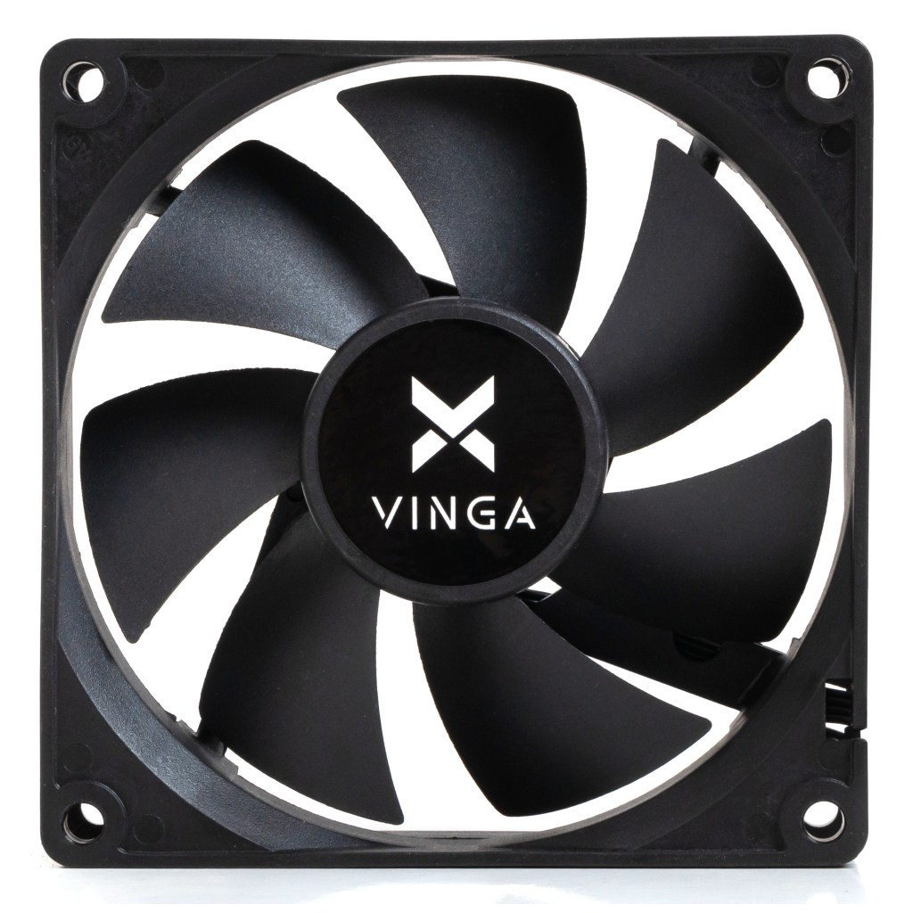 Кулер до корпусу Vinga 9225 PWM 4pin - зображення 1