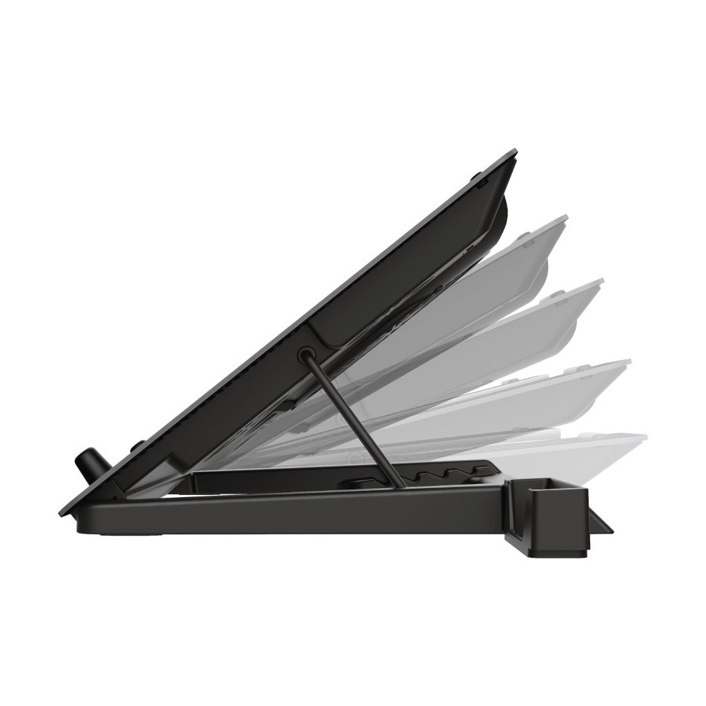 Підставка до ноутбука Trust GXT 1125 Quno (17.3") Blue LED Black (23581_TRUST) - зображення 2