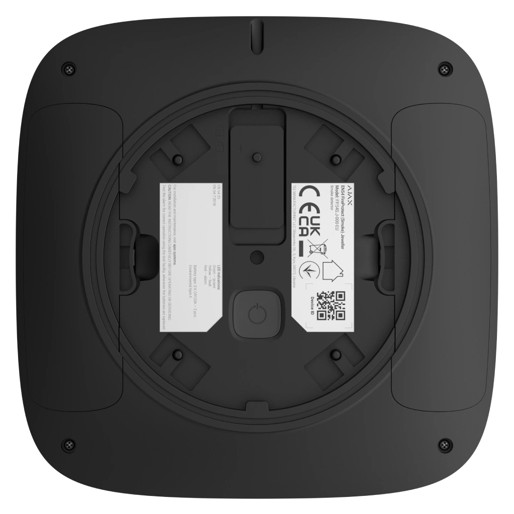 Датчик диму Ajax EN54 FireProtect Smoke black - изображение 6