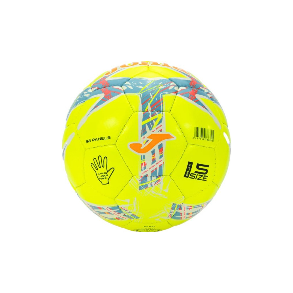 М'яч футбольний Joma Dal III (401412.920) Уні 5 Салатовий (8445954786822) - зображення 2