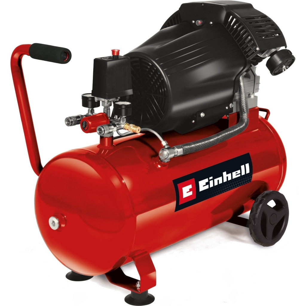 Компресор Einhell TC-AC 420/50/10 V, 2200Вт, 50л, 420л/хв, 10бар, 2 цил (4010495) - зображення 1