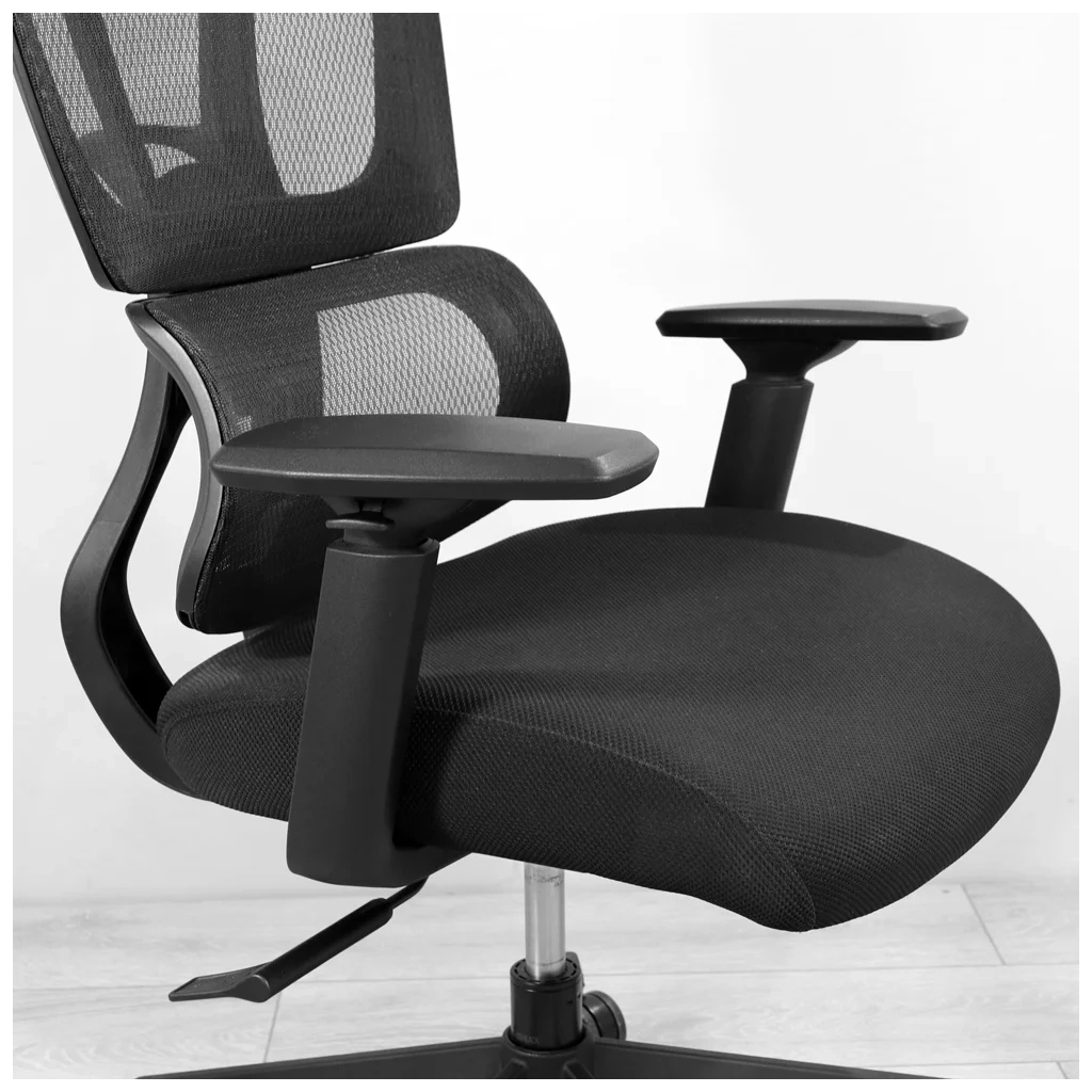 Офісне крісло Richman Баланс Про Пластик Synchro Сітка Чорне (ADD0003215) - зображення 11