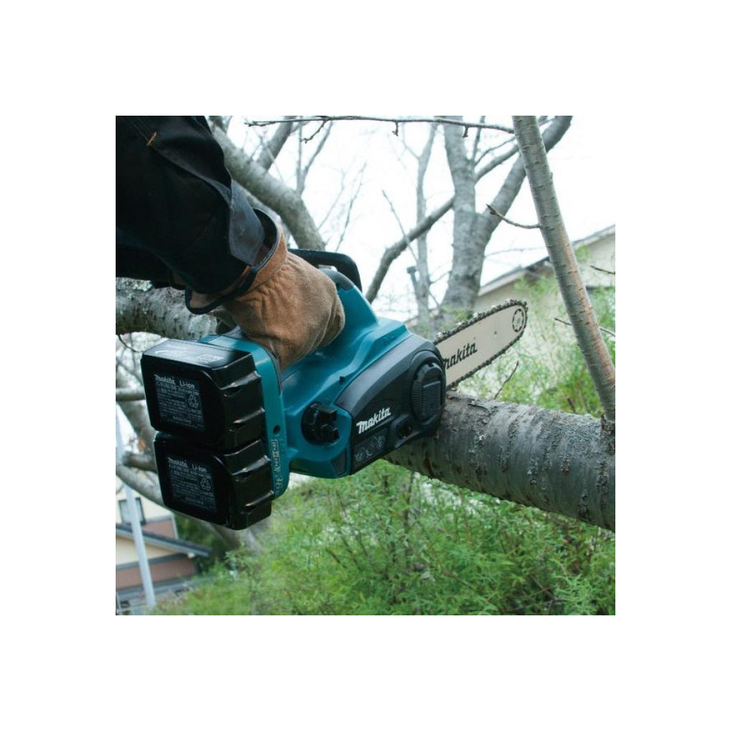 Ланцюгова пила Makita LXT, 18В + 250мм (без АКБ та БЖ) (DUC252Z) - зображення 2