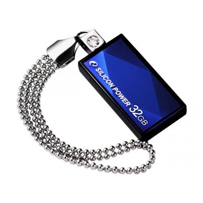 USB флеш накопичувач Silicon Power 32GB Touch 810 USB 2.0 (SP032GBUF2810V1B) - зображення 1
