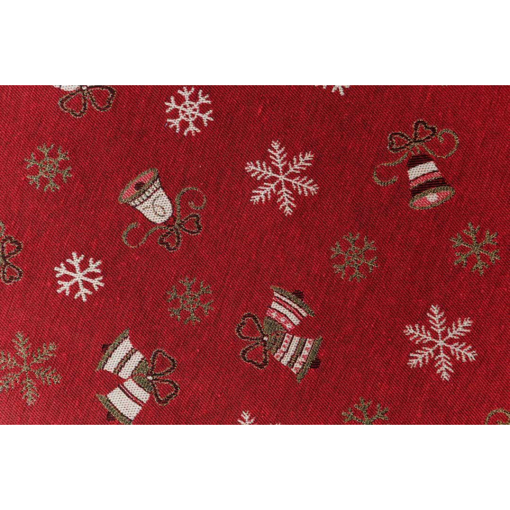 Доріжка на стіл Прованс Дзвіночки на червоному 40 х 140 см (036822) - зображення 8