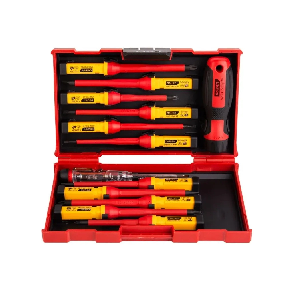 Набір викруток Deli ізольованого 12 шт. (DL510012) - picture 1