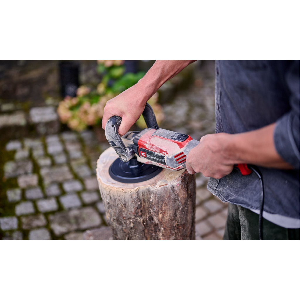 Шліфувальна машина Einhell полірувальна CC-PO 1100/150 CE 1100W, 150мм (2093250) - зображення 9