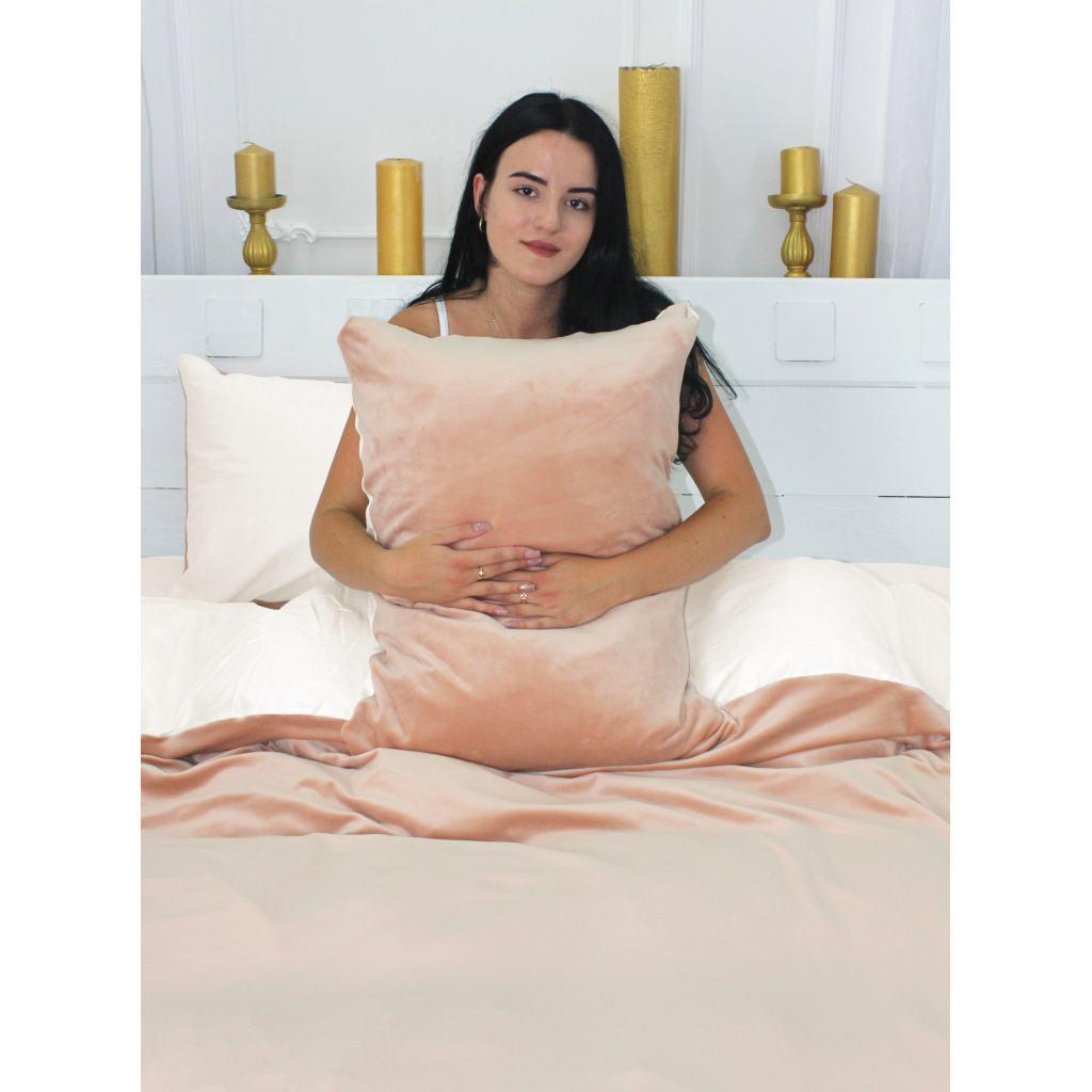 Постільна білизна MirSon Велюр Winter Delicate 28-0084 Digitale King Size (2200004042411) - зображення 4