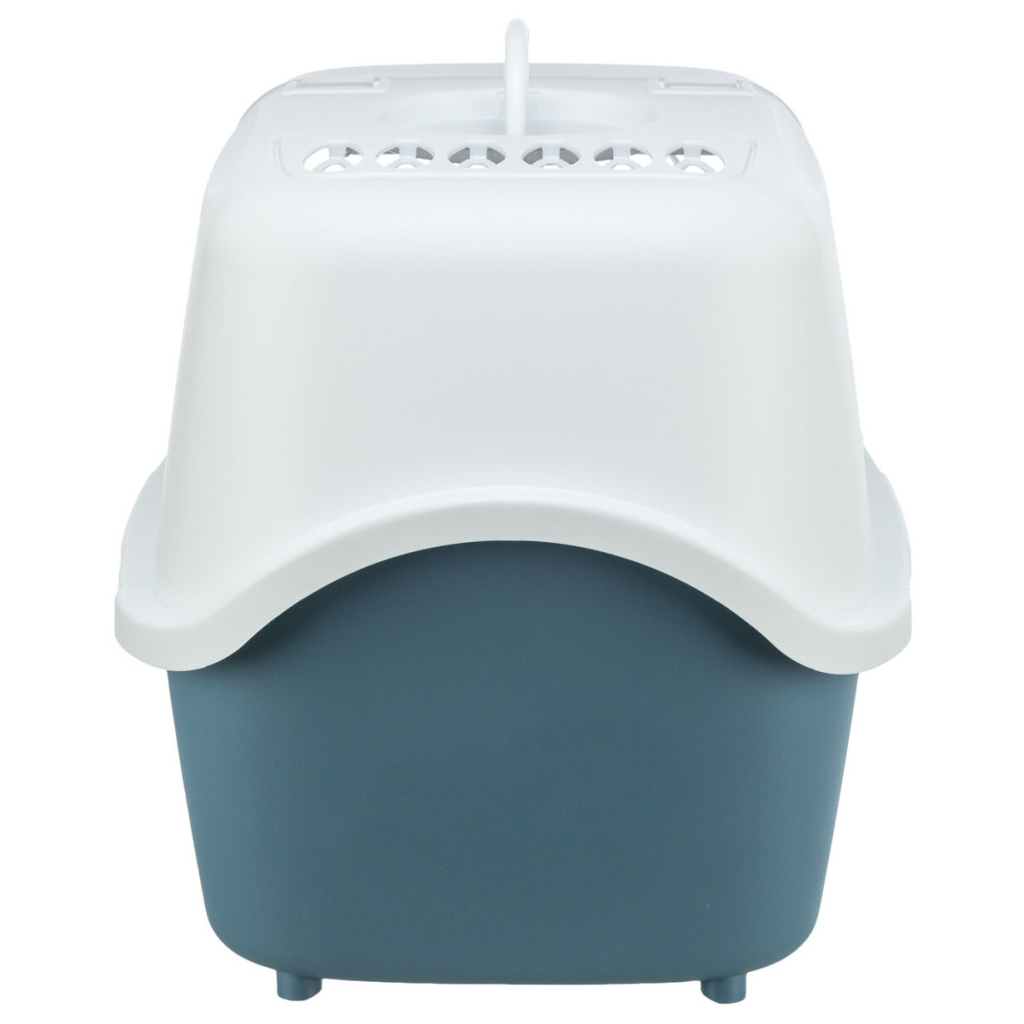 Туалет для котів Trixie Vico з напівпрозорим верхом 40х40х56 см блакитно-білий (4011905403410) - изображение 8