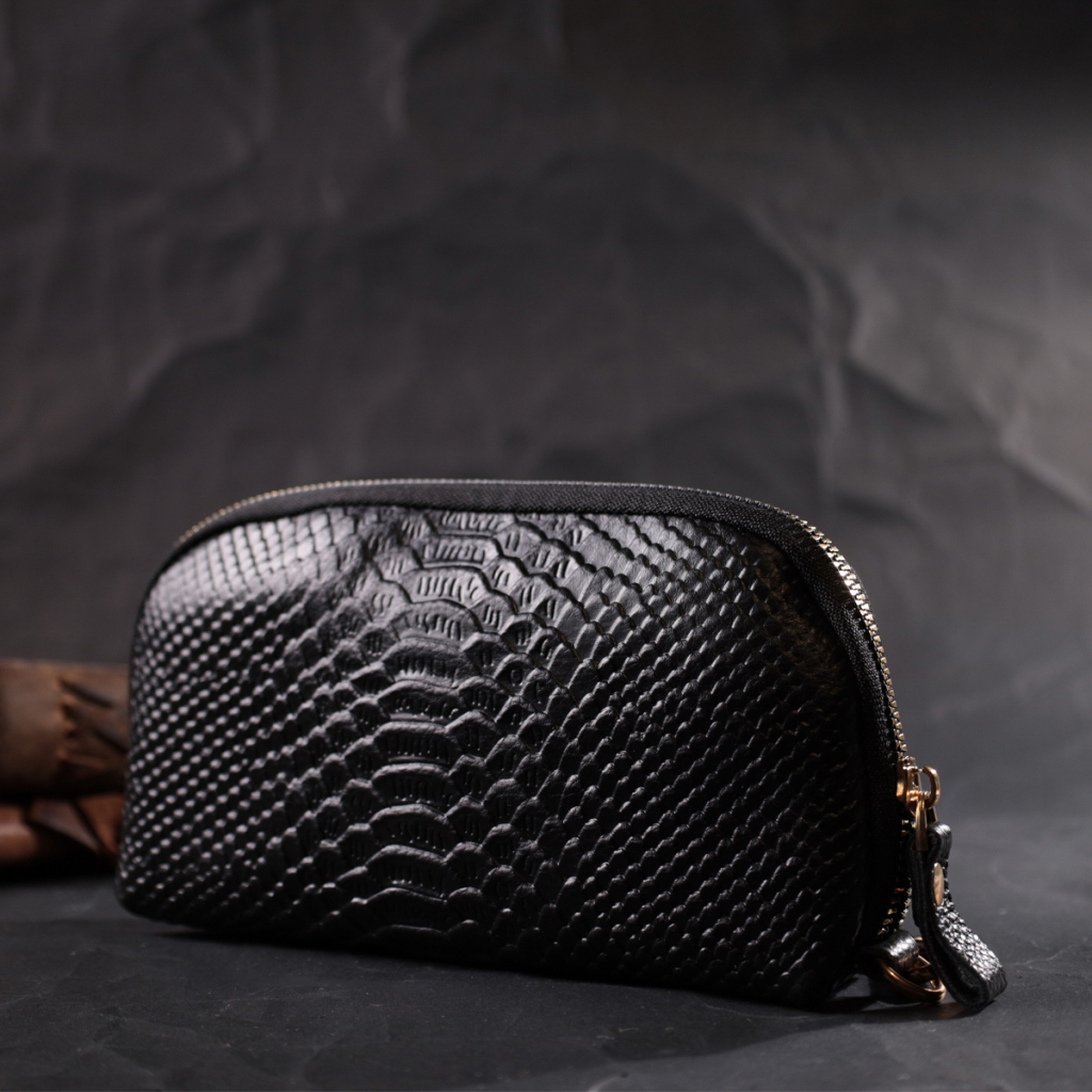 Сумка Vintage З натуральної шкіри Чорна (22272) - зображення 9